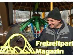 Aufbau des Themenbereichs „Sonnenbucht“ in FANTASIA (Januar 2025)